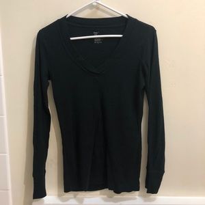 Gap Black Cotton Long Sleeve